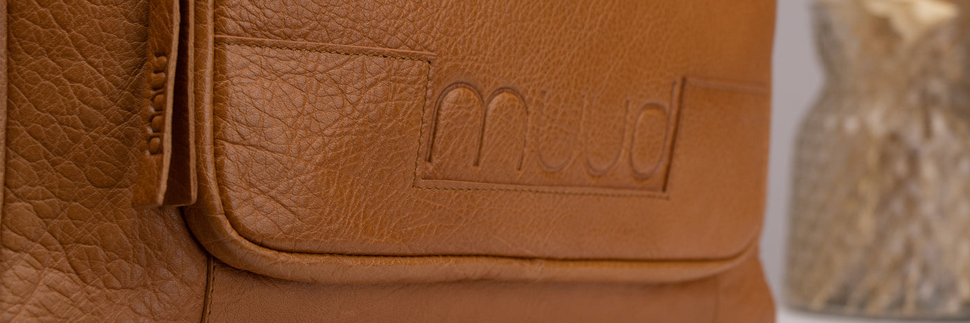 Large leather bags from muud in high quality leather