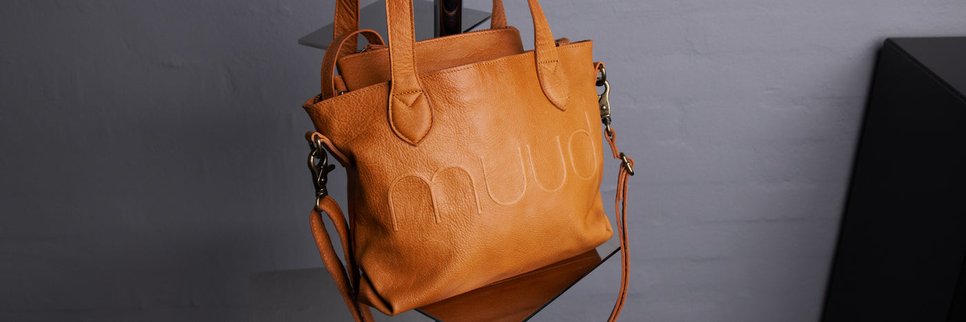 Our latest collection of leather bags and accessories