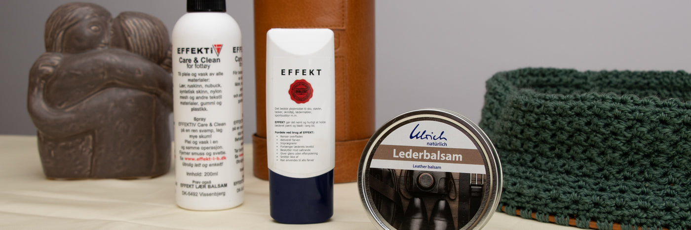 Leather care an clean products
